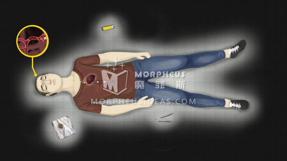 根据案发现场的证据进行分析