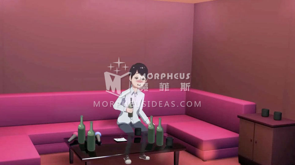 情景动画模拟场景，形象展示使玩家深化感受