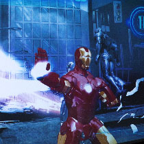 体感控制掌心冲击光消灭敌人