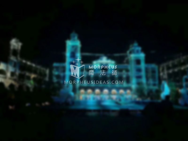 【優秀案例分享】大連國際沙灘文化節樓體投影燈光秀