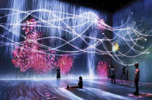 全息投影現場顯示超高科技概念